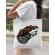 Sacosa din panza coffee first alb