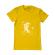 Tricou adler barbat astronaut bmx galben