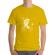 Tricou adler barbat astronaut bmx galben