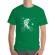 Tricou adler barbat astronaut bmx verde mediu