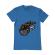 Tricou adler barbat coffee first albastru azuriu
