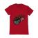 Tricou adler barbat coffee first rosu