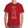 Tricou adler barbat do not touch me rosu