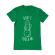 Tricou adler barbat do not touch me verde mediu