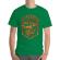 Tricou adler barbat everything you can imagine is real verde mediu