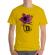 Tricou adler barbat free hugs galben