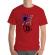 Tricou adler barbat free hugs rosu