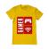 Tricou adler barbat gamer galben