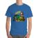 Tricou adler barbat hooman albastru azuriu
