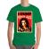 Tricou adler barbat i dump your ass verde mediu