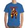 Tricou adler barbat i'm lovin it albastru azuriu
