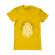 Tricou adler barbat let's find beautiful place to get lost galben