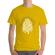 Tricou adler barbat let's find beautiful place to get lost galben