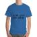 Tricou adler barbat no coffee albastru azuriu