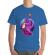 Tricou adler barbat queen albastru azuriu