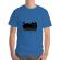 Tricou adler barbat take meow home albastru azuriu