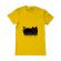 Tricou adler barbat take meow home galben