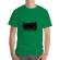 Tricou adler barbat take meow home verde mediu