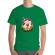 Tricou adler barbat sweet ice cream lettering verde mediu