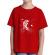 Tricou adler copil astronaut bmx rosu