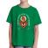 Tricou adler copil burning heart verde mediu