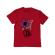 Tricou adler copil free hugs rosu