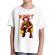 Tricou adler copil i'm lovin it alb