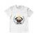 Tricou adler copil king of pug alb