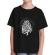 Tricou adler copil let's find beautiful place to get lost negru