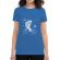 Tricou adler dama astronaut bmx albastru azuriu