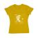 Tricou adler dama astronaut bmx galben