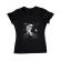 Tricou adler dama astronaut bmx negru