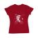 Tricou adler dama astronaut bmx rosu