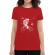 Tricou adler dama astronaut bmx rosu