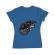 Tricou adler dama coffee first albastru azuriu