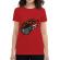 Tricou adler dama coffee first rosu