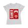 Tricou adler dama gamer alb