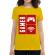 Tricou adler dama gamer galben