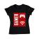 Tricou adler dama gamer negru