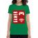 Tricou adler dama gamer verde mediu