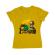 Tricou adler dama hooman galben