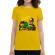 Tricou adler dama hooman galben