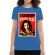 Tricou adler dama i dump your ass albastru azuriu
