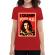 Tricou adler dama i dump your ass rosu