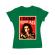 Tricou adler dama i dump your ass verde mediu