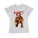 Tricou adler dama i'm lovin it alb