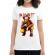 Tricou adler dama i'm lovin it alb