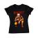 Tricou adler dama i'm lovin it negru