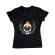Tricou adler dama king of pug negru