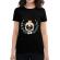 Tricou adler dama king of pug negru